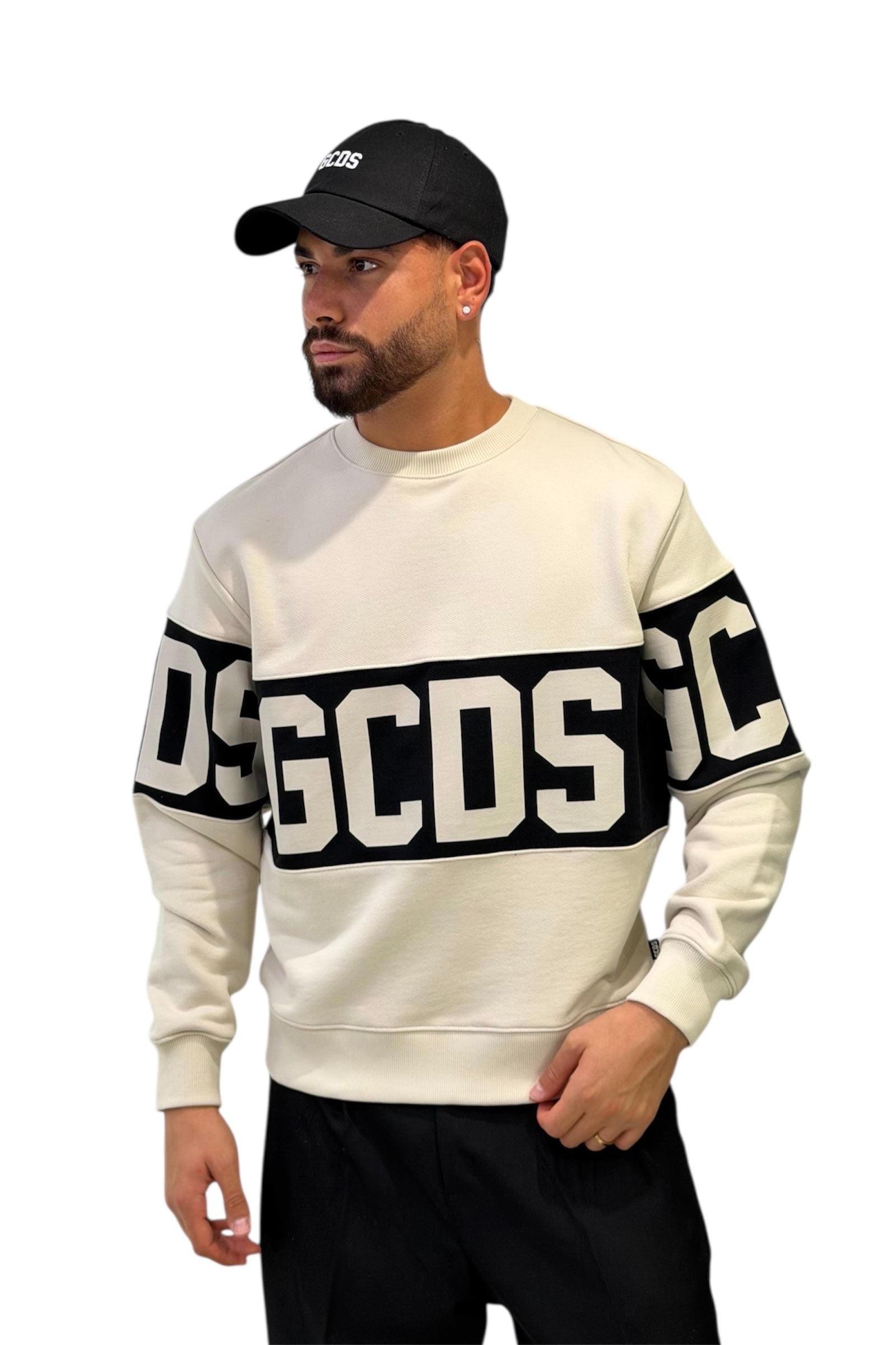 Felpa con cappuccio GCDS