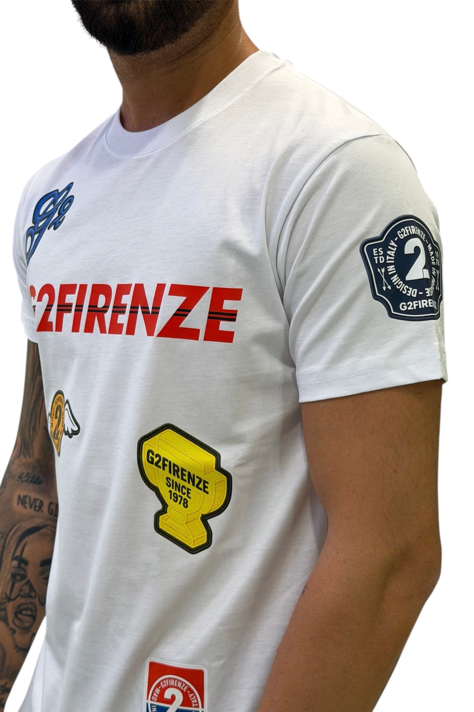 TSHIRT G2 FIRENZE MULTIPATCH