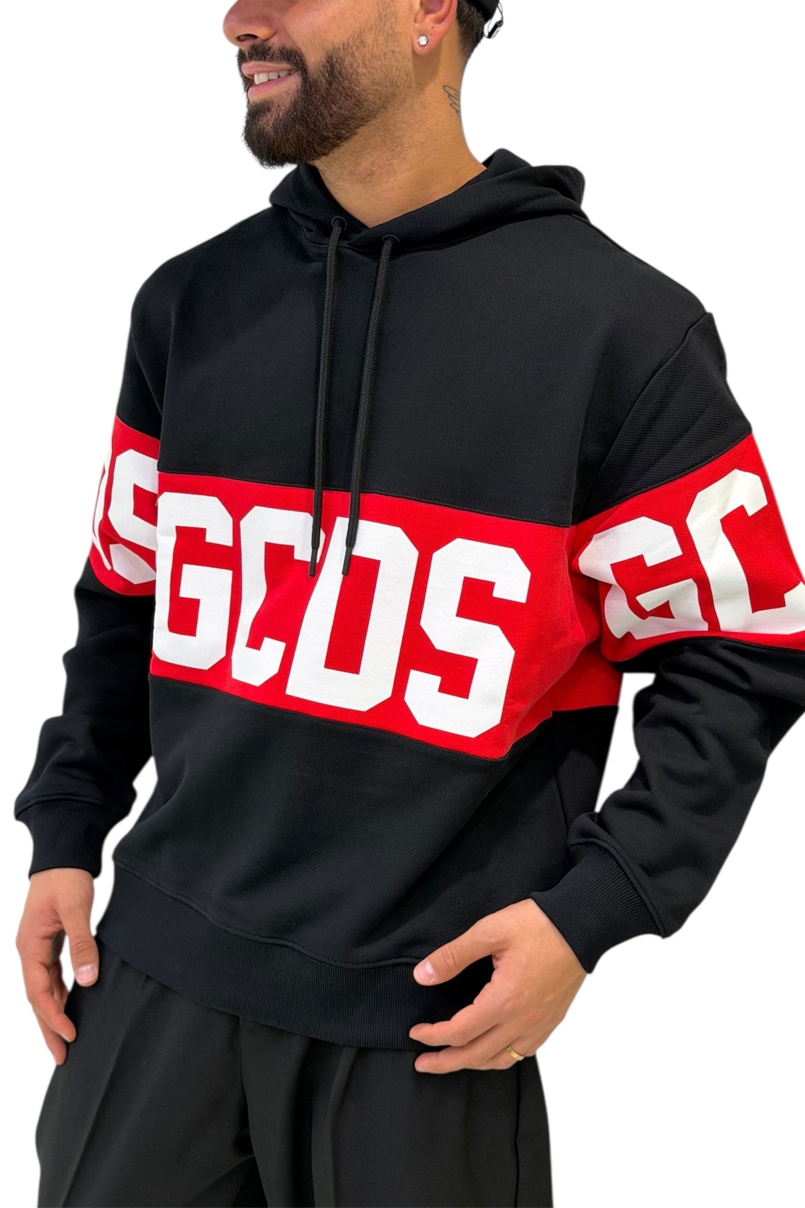 Felpa con cappuccio GCDS