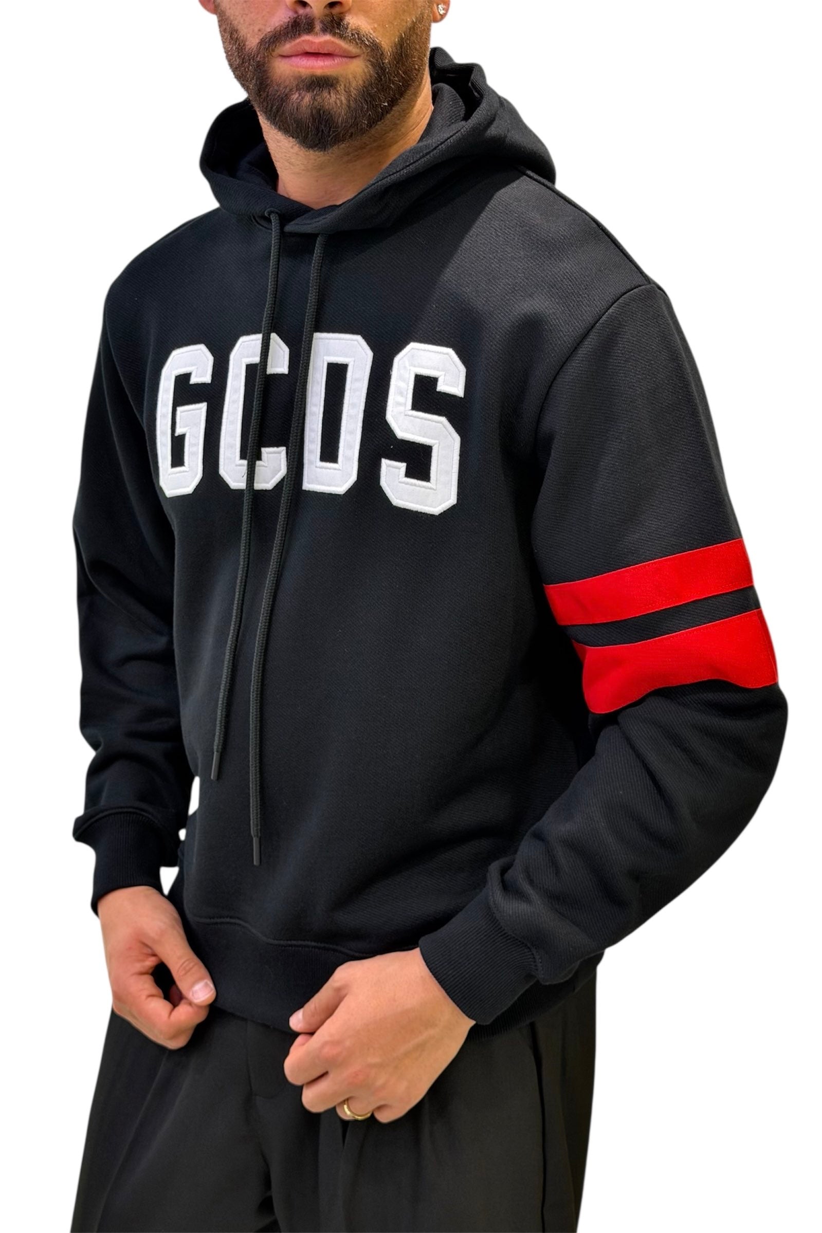 Felpa con cappuccio GCDS