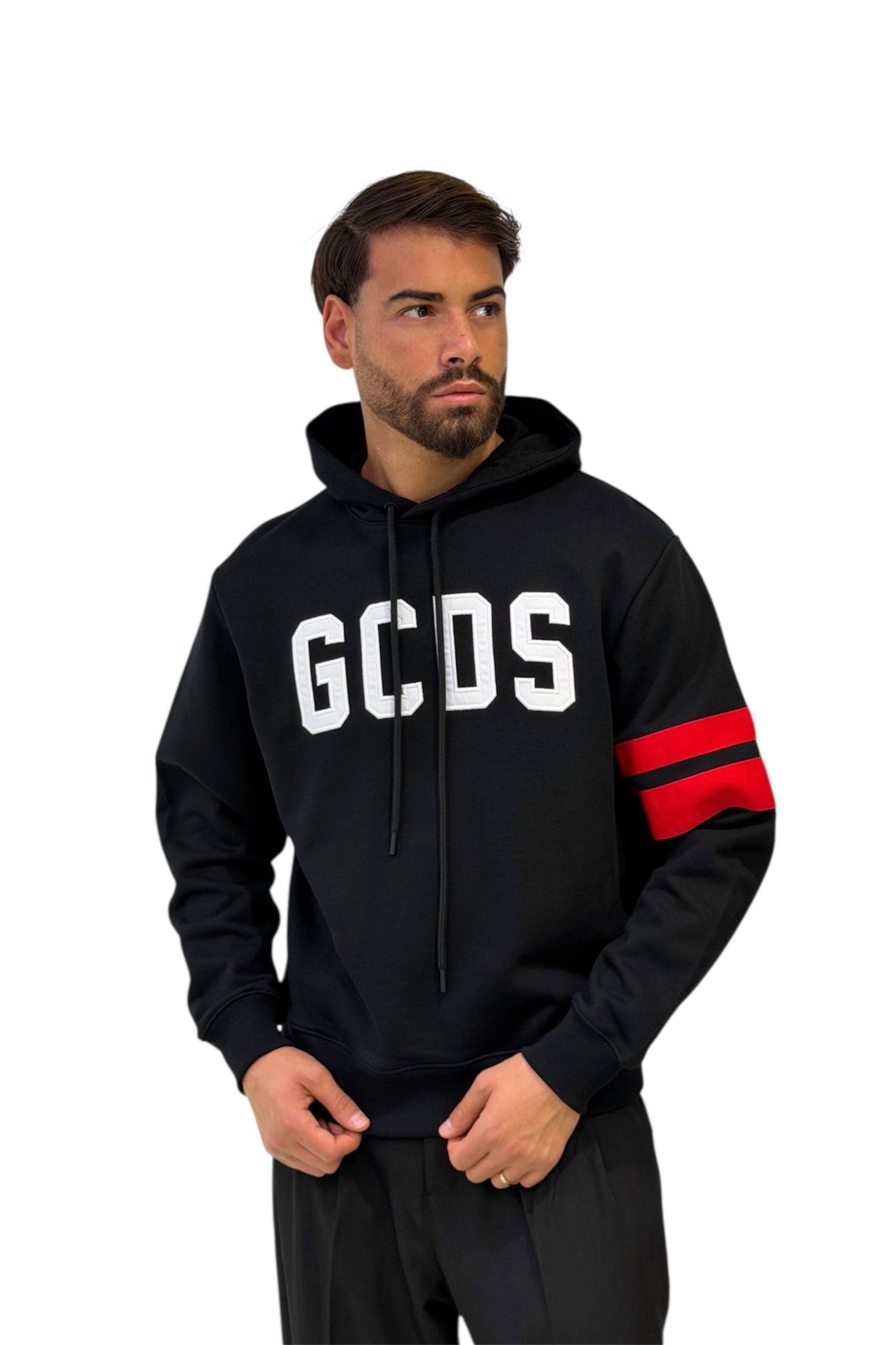 Felpa con cappuccio GCDS