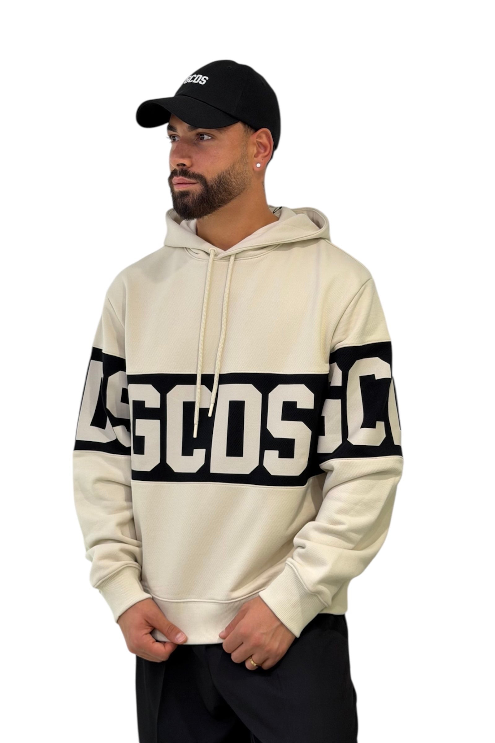 Felpa con cappuccio GCDS