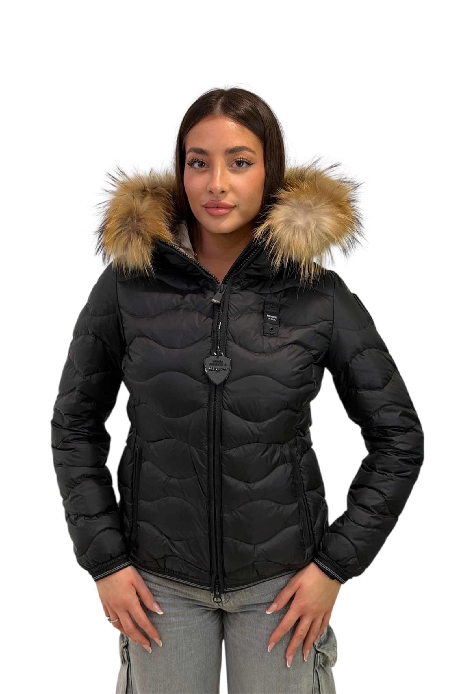 Giubbino con pelliccia BLAUER DC03096 ALDIE