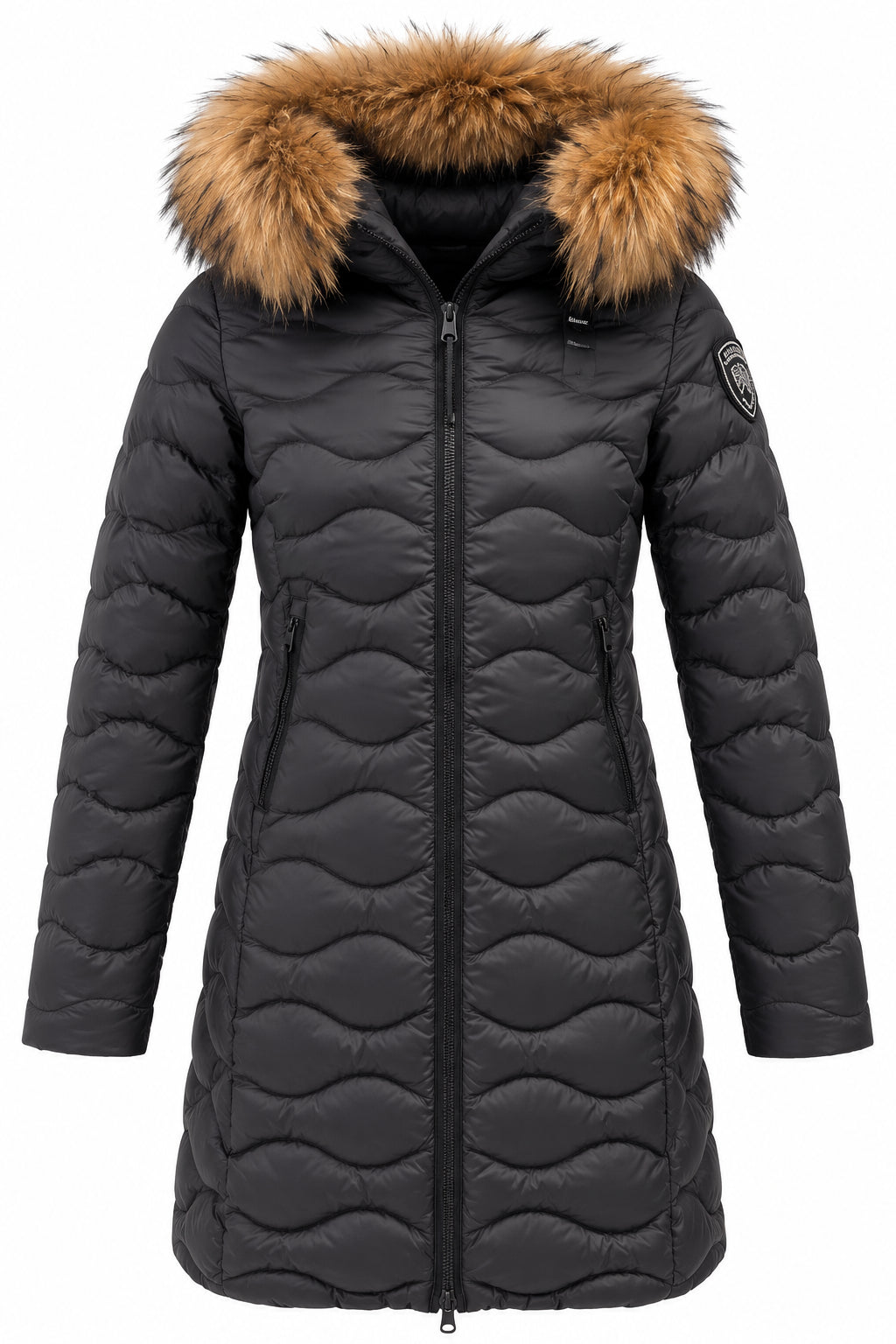 Piumino con pelliccia BLAUER