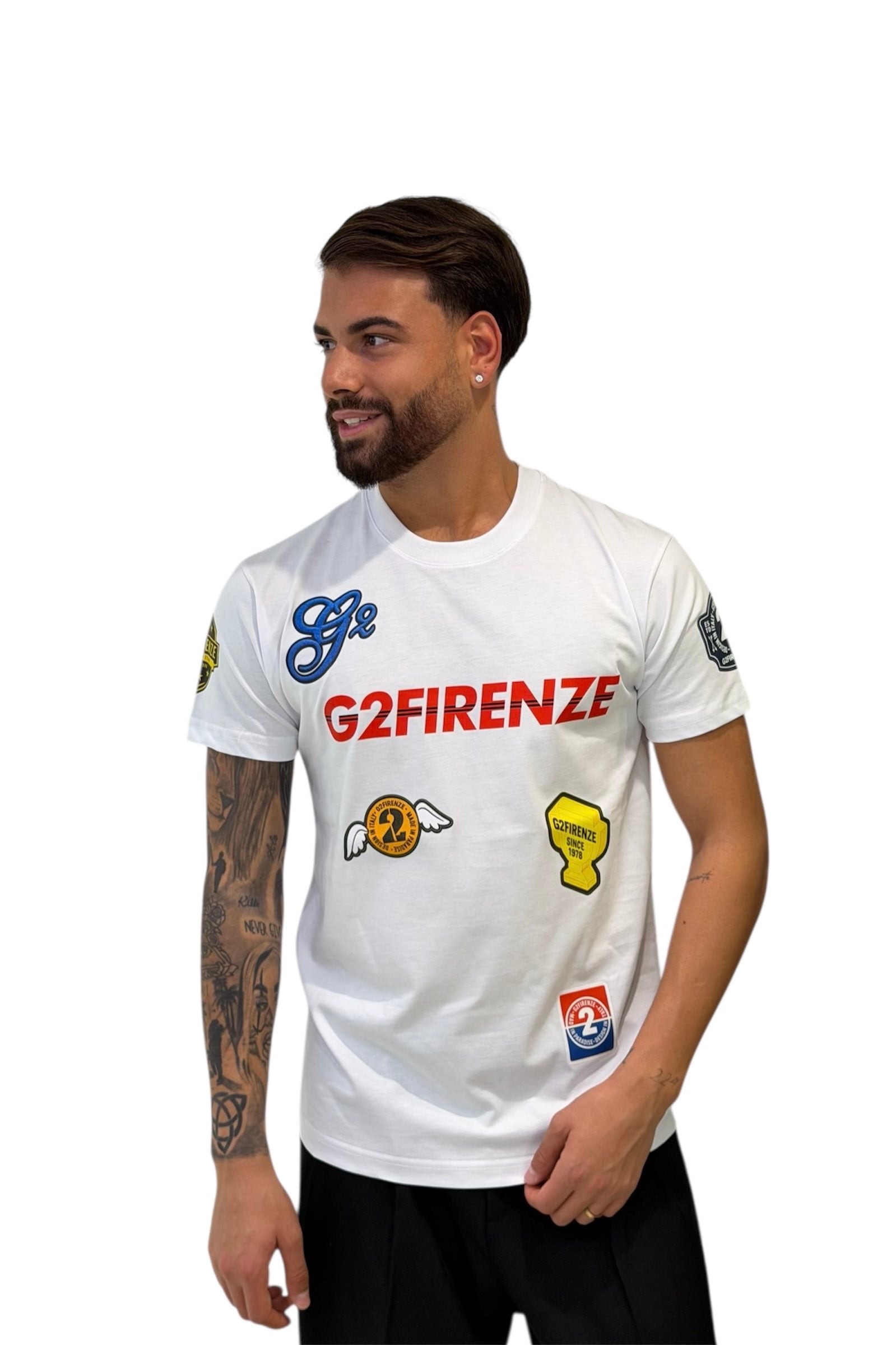 TSHIRT G2 FIRENZE MULTIPATCH